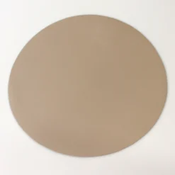 Spisebrikke rund ø38cm beige