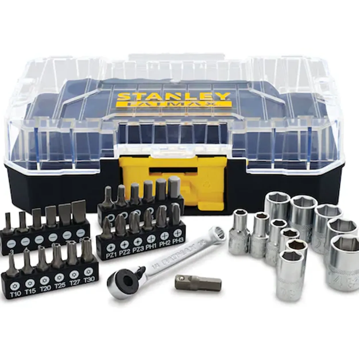 Stanley fatmax fm 1/4 stack socket set – 37pcs