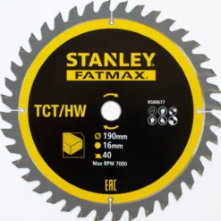Stanley sagblad 190x16