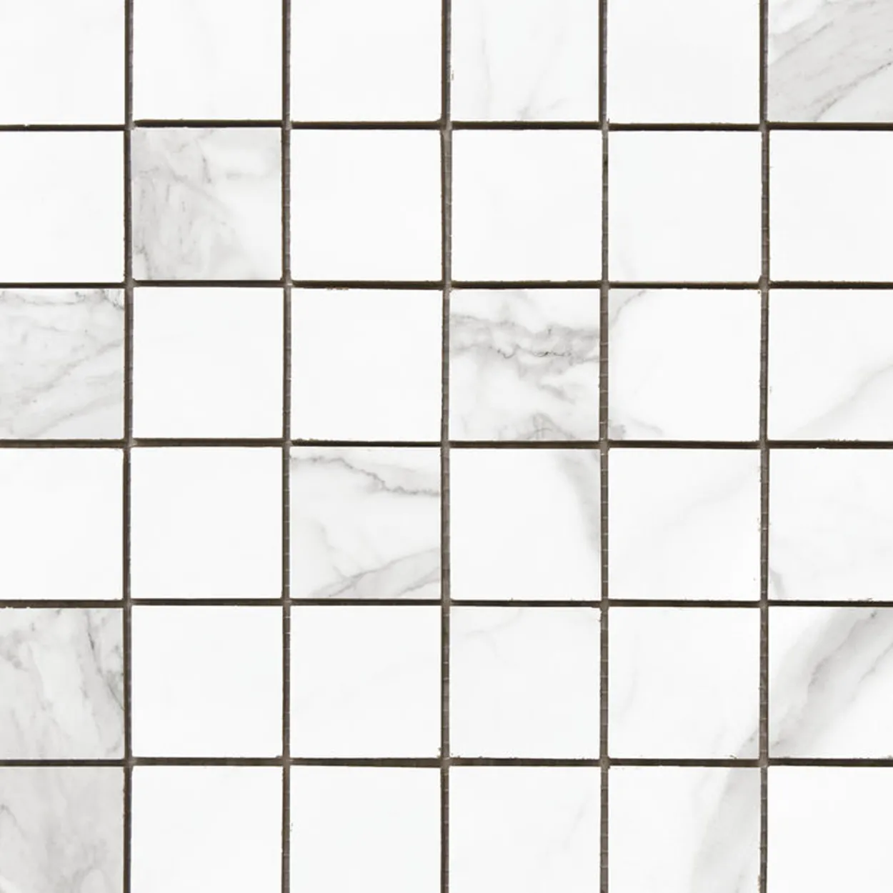 Statuario luxe pulido mosaikk 30x30 9mm