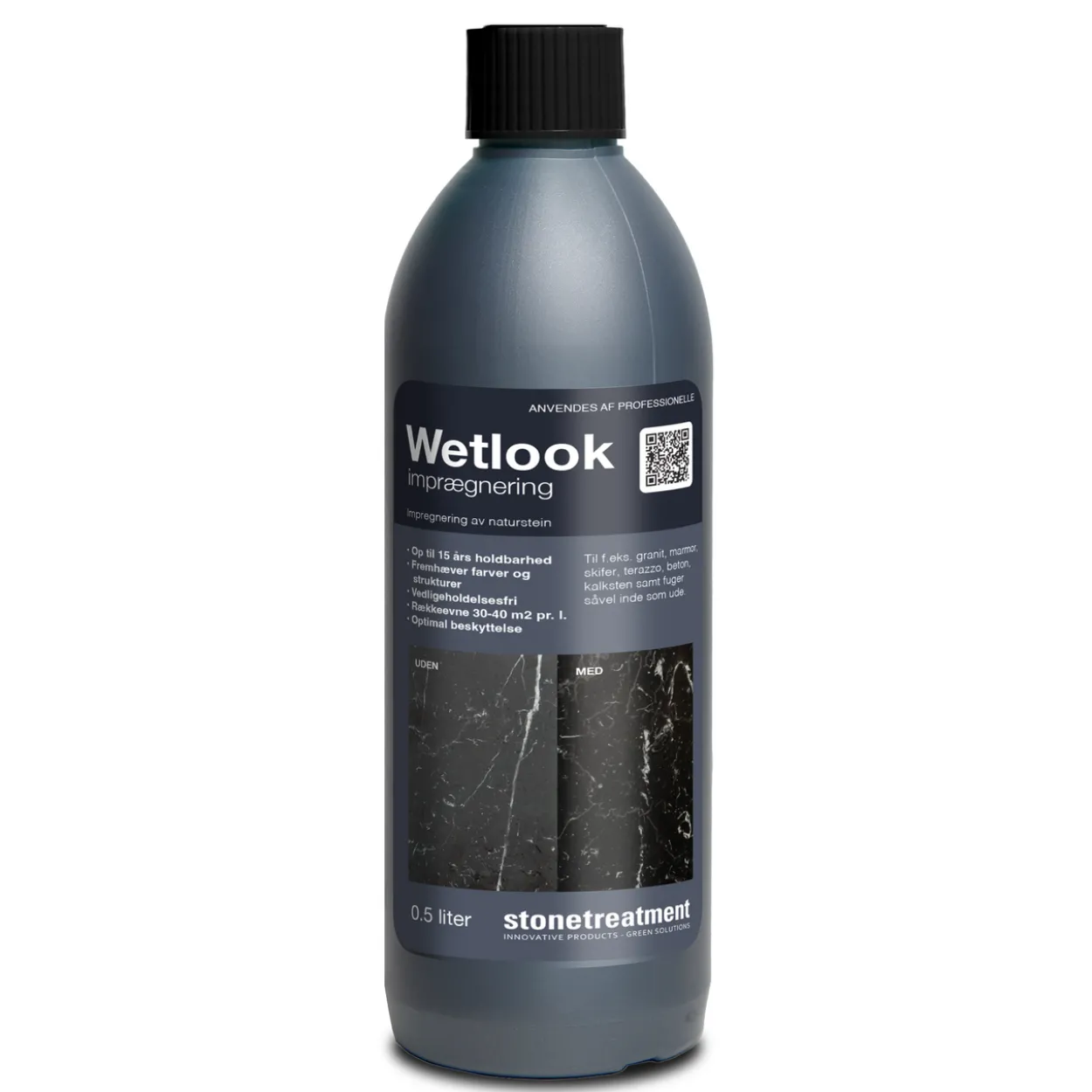 Stonetreatment wetlook impregnering 0,5 liter