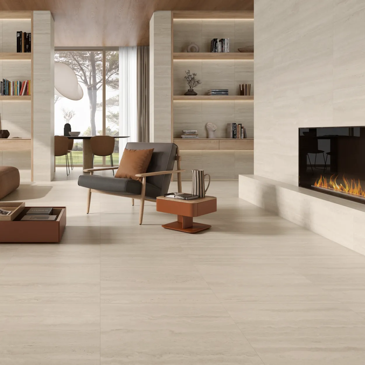 Stratos vein bone matt 60x120 9mm