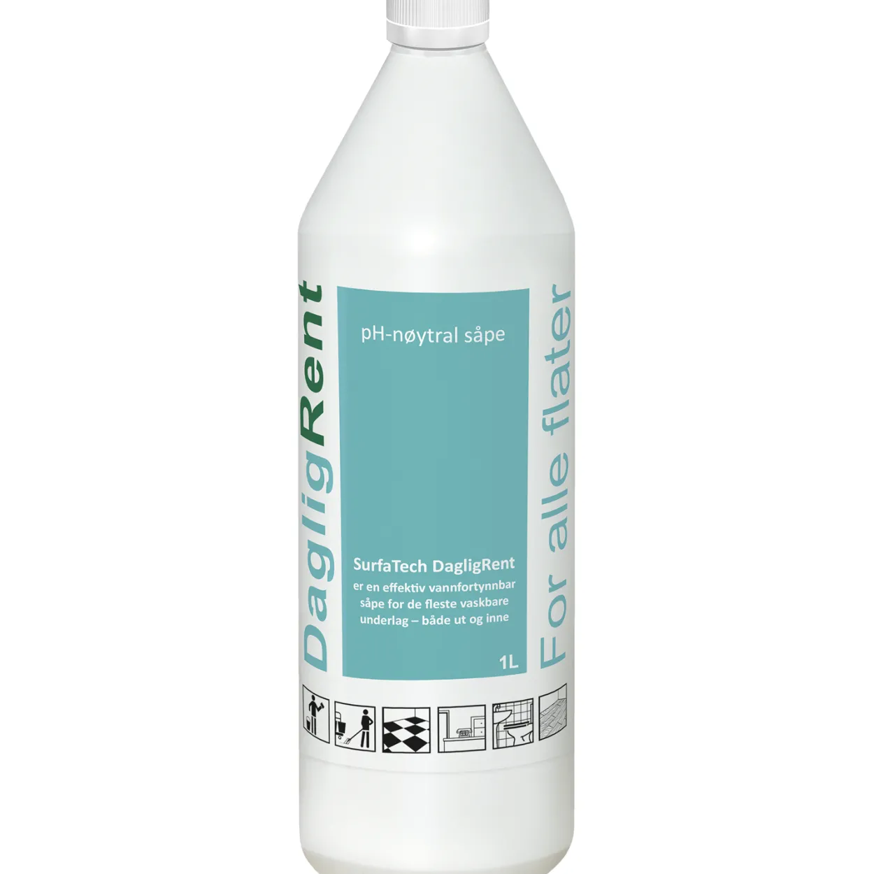 Surfatech dagligrent ph-nøytral 1l