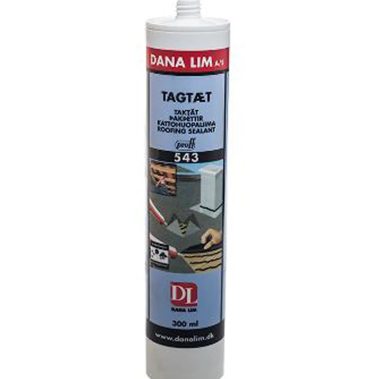 Taktett 543 sort 300 ml