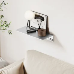 T&b hylle medium t1 børstet alu