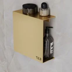 T&b hylle t3 børstet gull