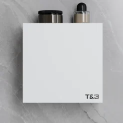 T&b hylle t3 matt hvit