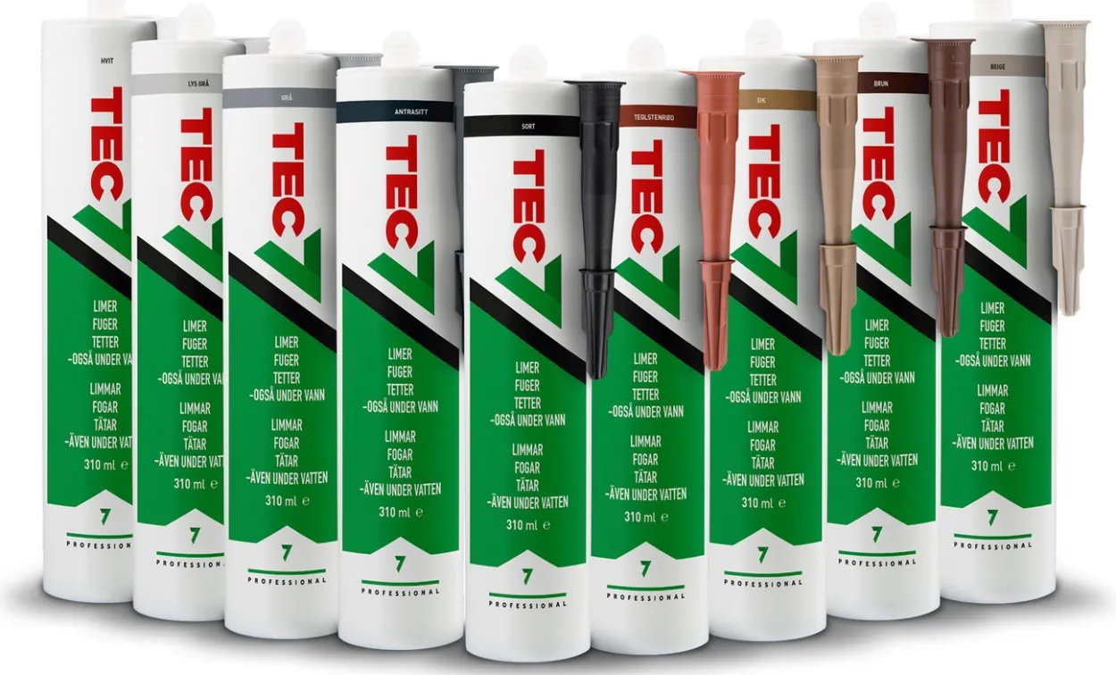 Tec7 sort 310ml