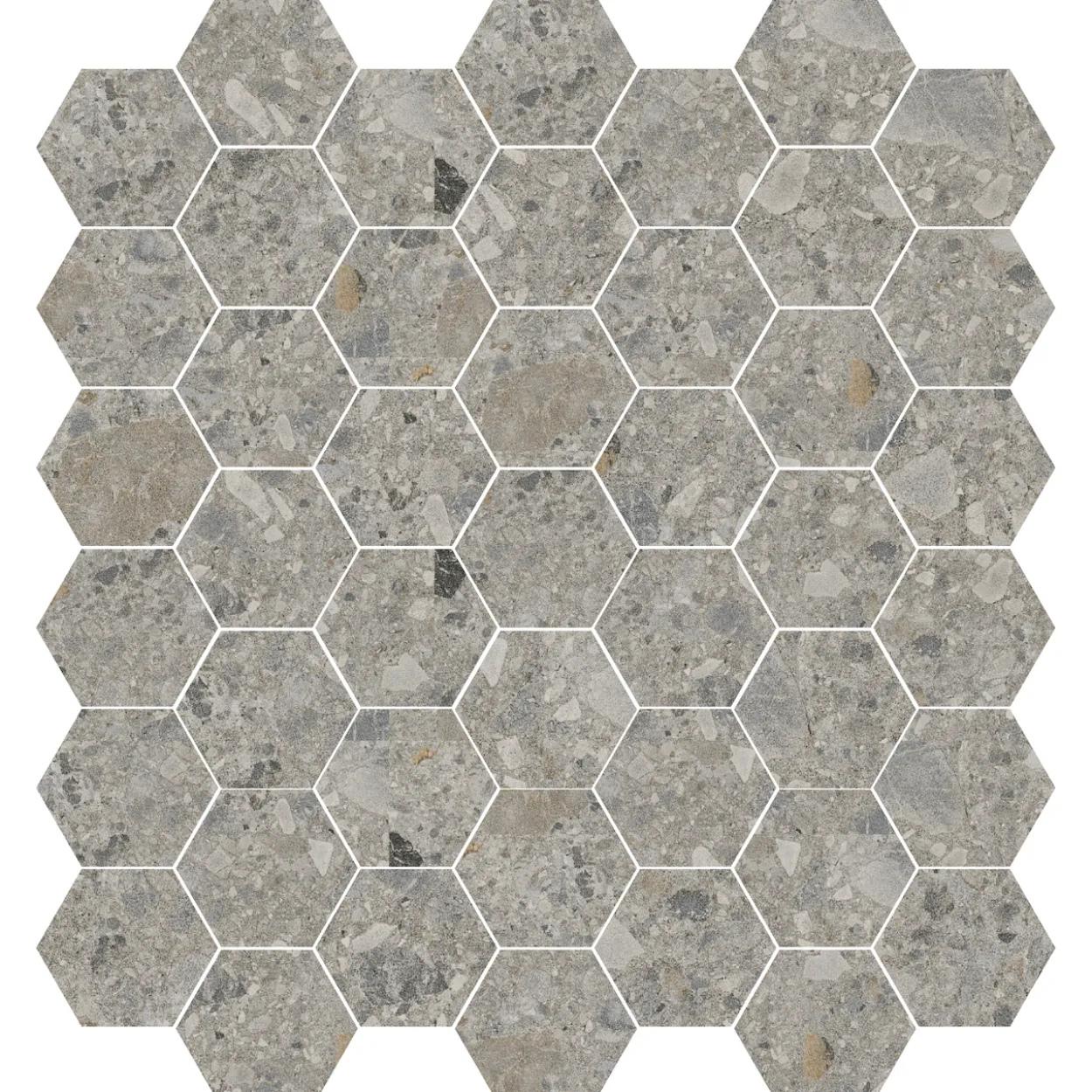 Terrazzo antico hexagon 5 9,5mm