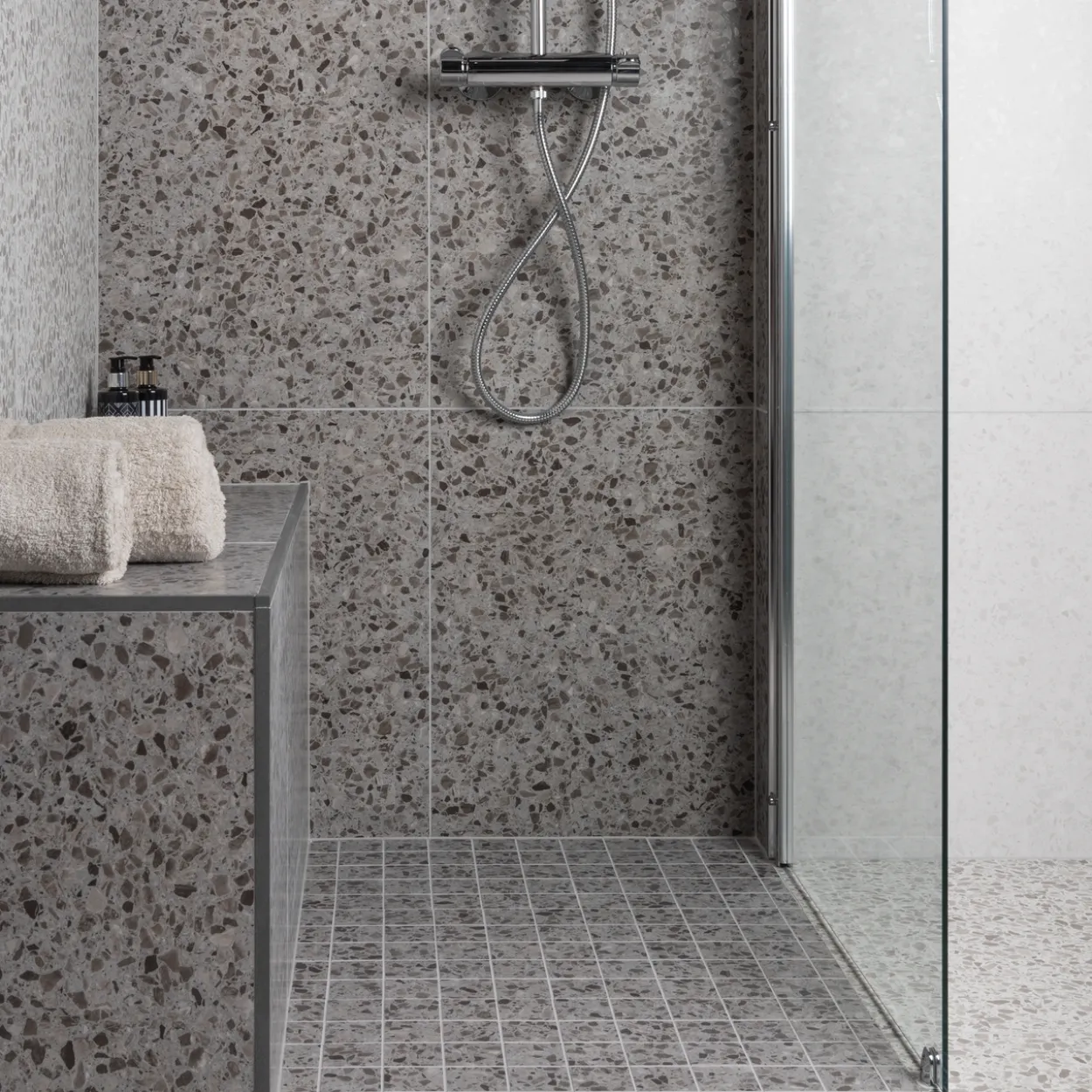Terrazzo grey 60x60 9mm