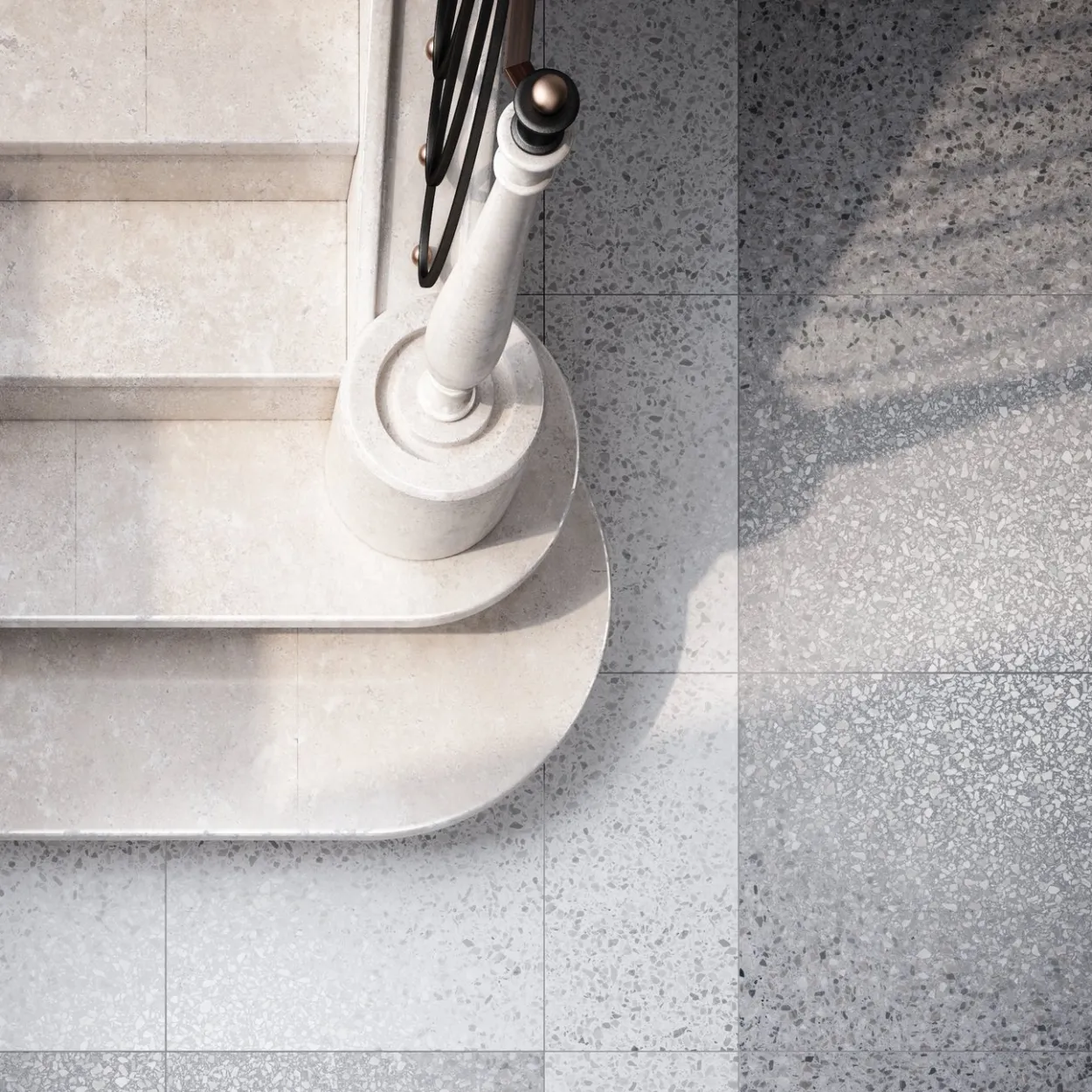 Terrazzo pearl 60x60 9mm