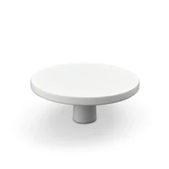 Theofils knott garda ø60mm matt hvit