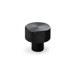 Theofils knott rimini ø20mm rutet matt sort