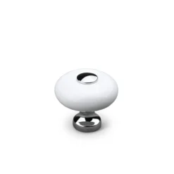 Theofils knott tods porselen/krom