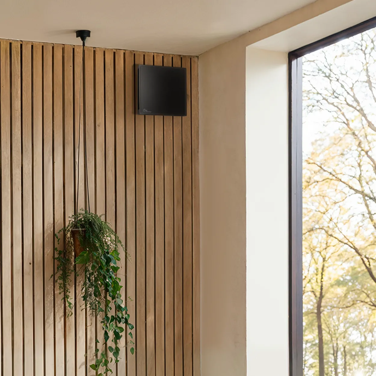 Thermex design baderomsvifte 100 ht sort