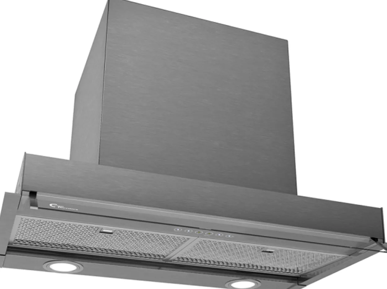Thermex integro 51 ii kjøkkenhette 60cm rustfritt stål