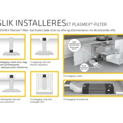Thermex plasmex filter rund ø210mm