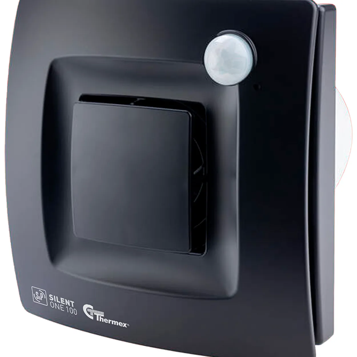 Thermex silent one 100 baderomsvifte, sort