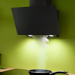 Thermex trend model 50 kjøkkenhette 60 cm veggmodell sort med motor