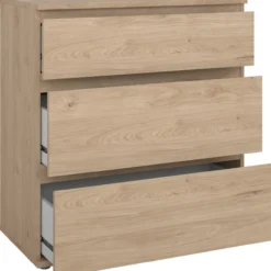 Tvilum nova kommode eik 3 skuffer 77x40x84
