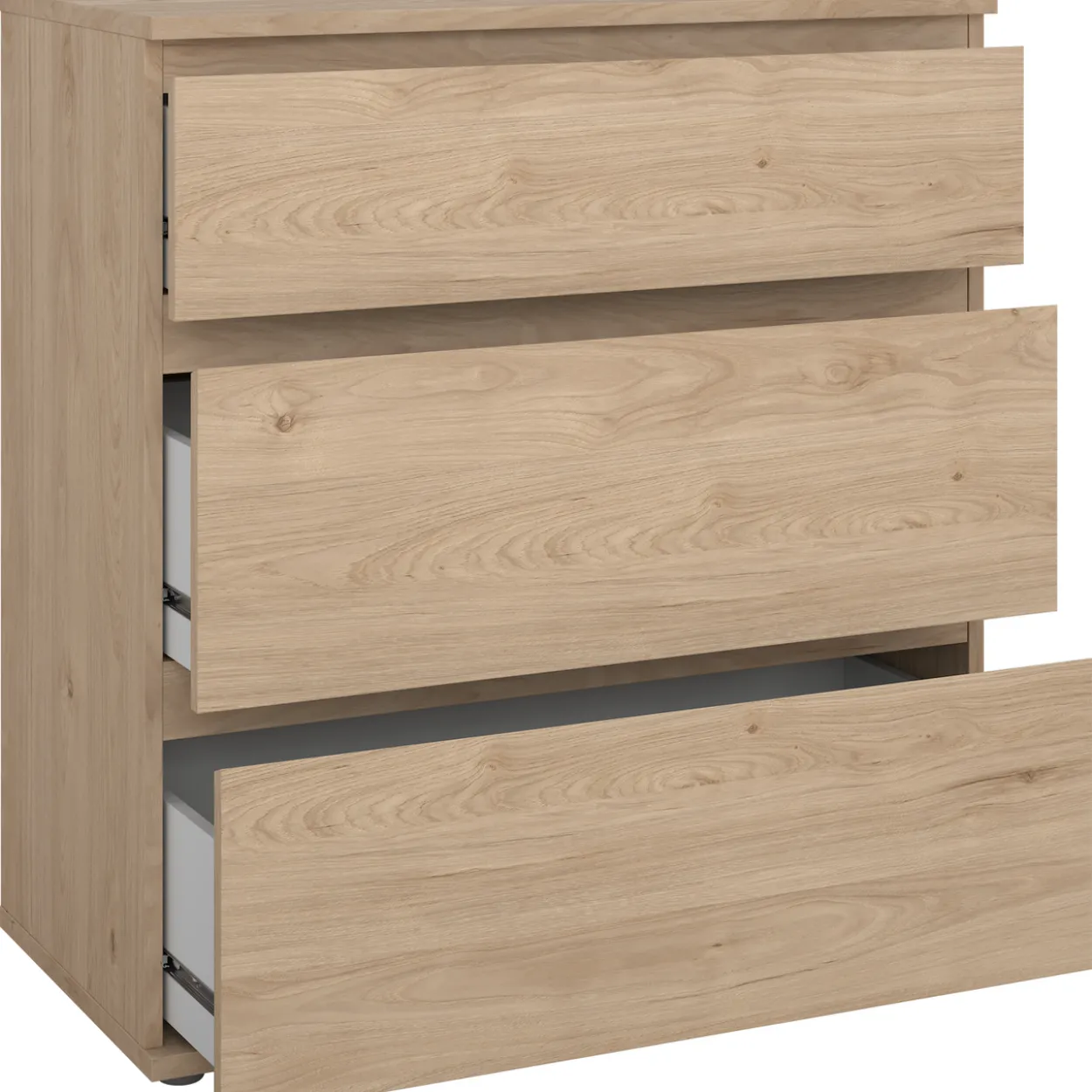 Tvilum nova kommode eik 3 skuffer 77x40x84