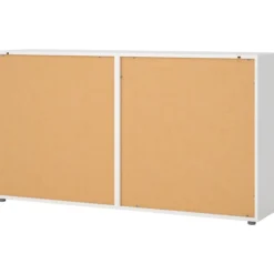 Tvilum nova kommode hvit 6 skuffer 153x40x84