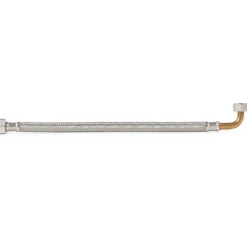 Twist trykkslange til kabinett 1/2" rett x 1/2" vinkel 150 cm