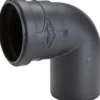 Ultra silent bend m/muffe 87,5° ø75