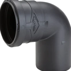 Ultra silent bend m/muffe 87,5° ø75