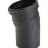 Ultra silent bend m/muffe 15° ø75