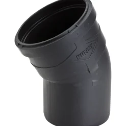 Ultra silent bend m/muffe 30° ø75
