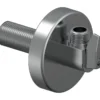 Uponor aqua plus albue m/avstengning pl/dr 1/2"mt-3/8mt, cap 70mm, l=85mm