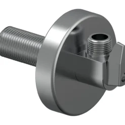 Uponor aqua plus albue m/avstengning pl/dr 1/2"mt-3/8mt, cap 70mm, l=85mm