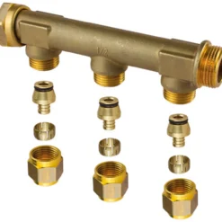 Uponor aqua plus fordeler m/løpemutter wtr pex dr 3/4"mt/sn 3x15 c/c 50mm