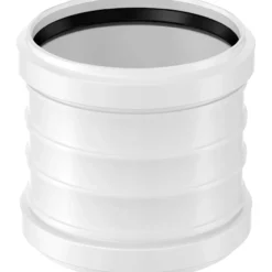Uponor decibel dobbelmuffe 110 mm hvit, 1 stk
