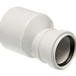 Uponor decibel reduksjon 110/75 m/muffe hvit