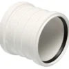 Uponor decibel skjøtemuffe 75mm hvit