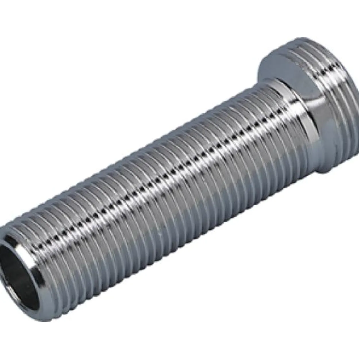 Uponor tilgangsstykke m/avsperringsventil 3/4"/1/2" 75 mm