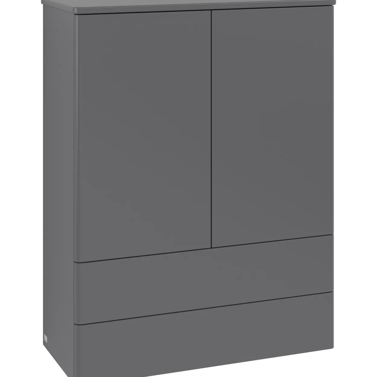 V&b antao høybord 2 dører glatt 814x1039x356 antrasitt