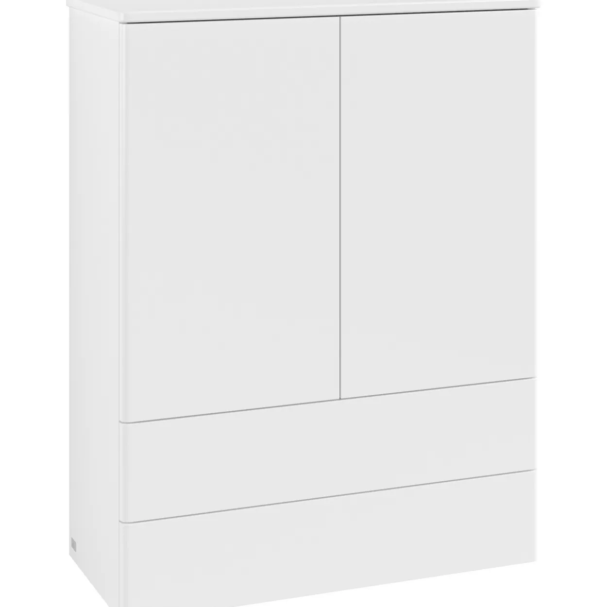 V&b antao høybord 2 dører glatt 814x1039x356 matt hvit