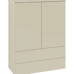 V&b antao høybord 2 dører glatt 814x1039x356 silkegrå