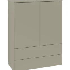 V&b antao høybord 2 dører glatt 814x1039x356 stengrå
