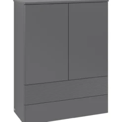 V&b antao høybord 2 dører rillet 814x1039x356 antrasitt