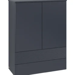 V&b antao høybord 2 dører rillet 814x1039x356 blå