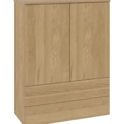 V&b antao høybord 2 dører rillet 814x1039x356 eik
