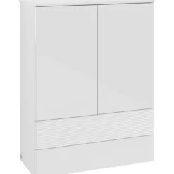V&b antao høybord 2 dører rillet 814x1039x356 hvit