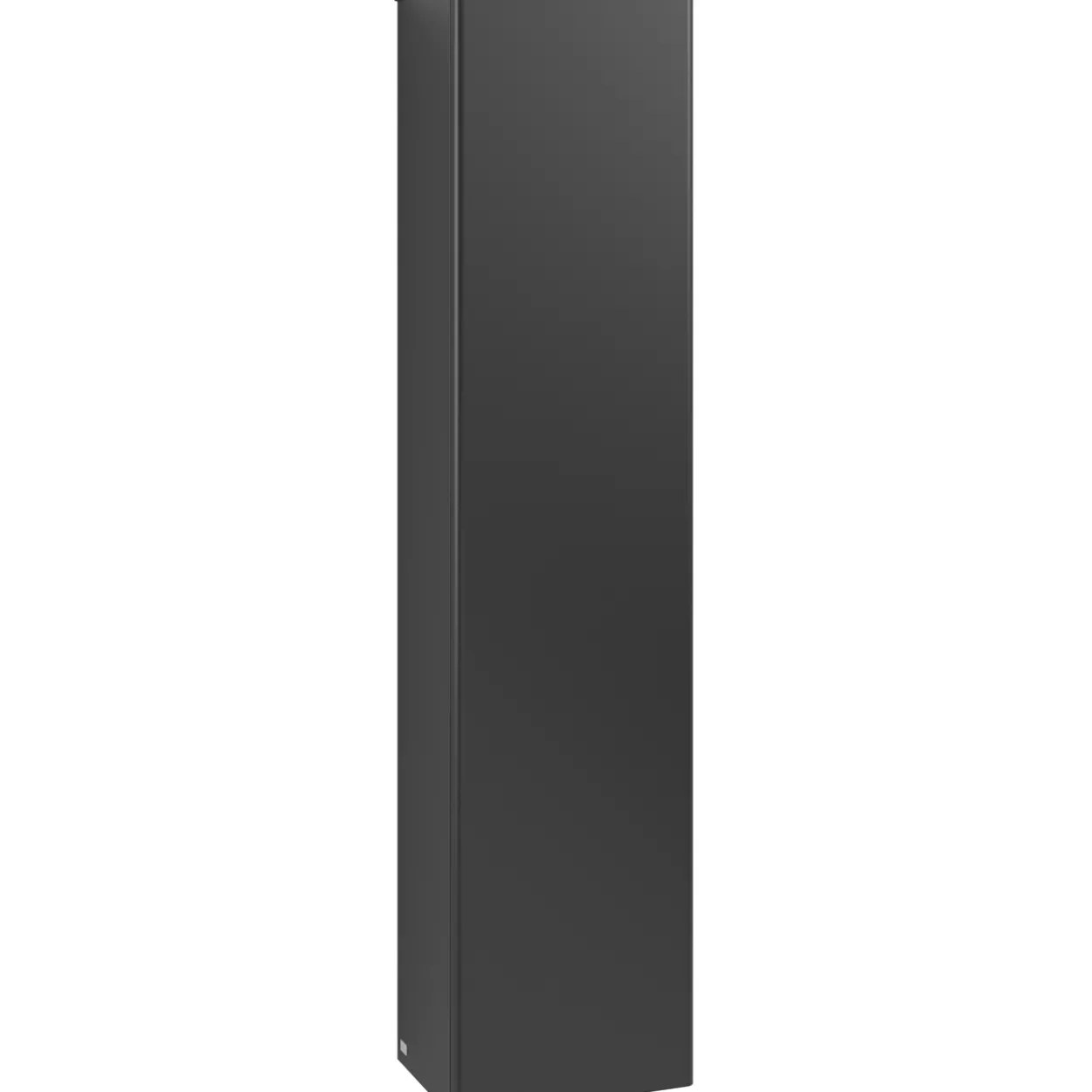 V&b antao høyskap 1 dør glatt 414x1719x287 venstre matt sort