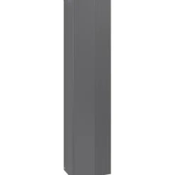 V&b antao høyskap 1 dør rillet 414x1719x287 venstre antrasitt