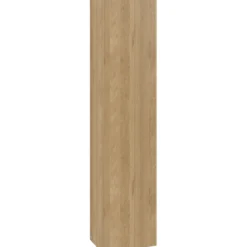 V&b antao høyskap 1 dør rillet 414x1719x287 venstre eik