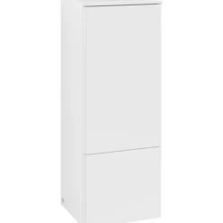 V&b antao middels høyskap 1 dør glatt 414x1039x356 venstre matt hvit